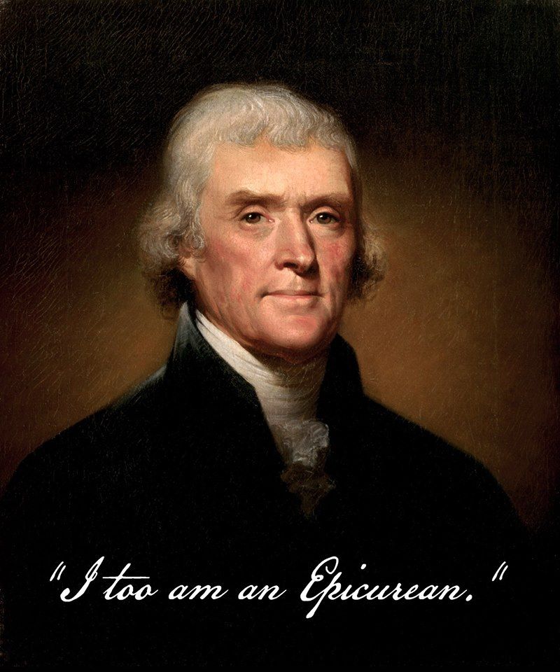 Jefferson - I Too Am An Epicurean