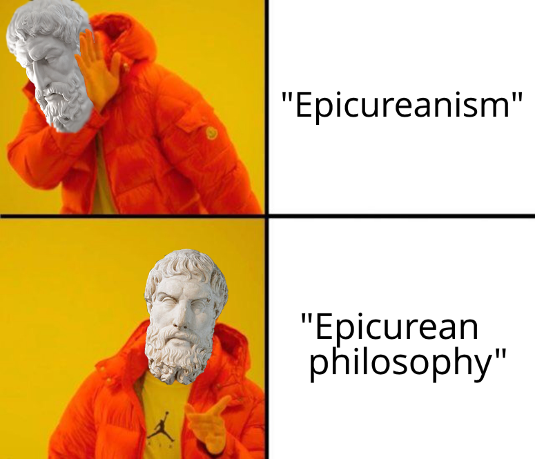 Epicurean Drake Meme Terminology