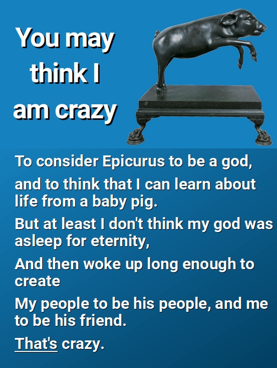 You may think that I am crazy...