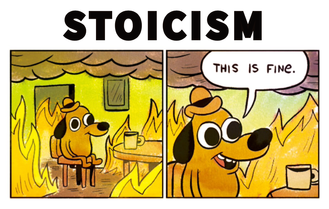 This Is Fine: Stoicism