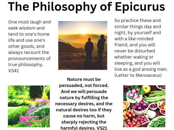 The Philosophy of Epicurus: Living the Philosophy