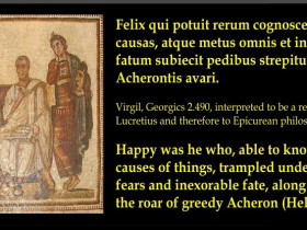 Virgil - Quote from The Georgics - "Happy Was He....."