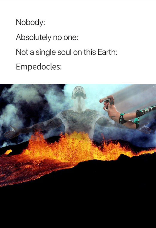 Empedocles Jumps Into Mt. Etna