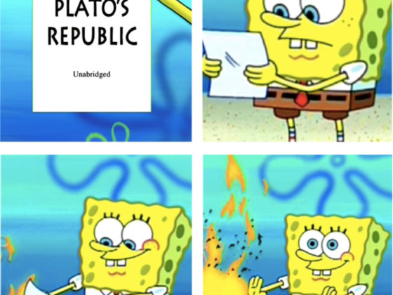 Spongebob Burns Plato's Republic