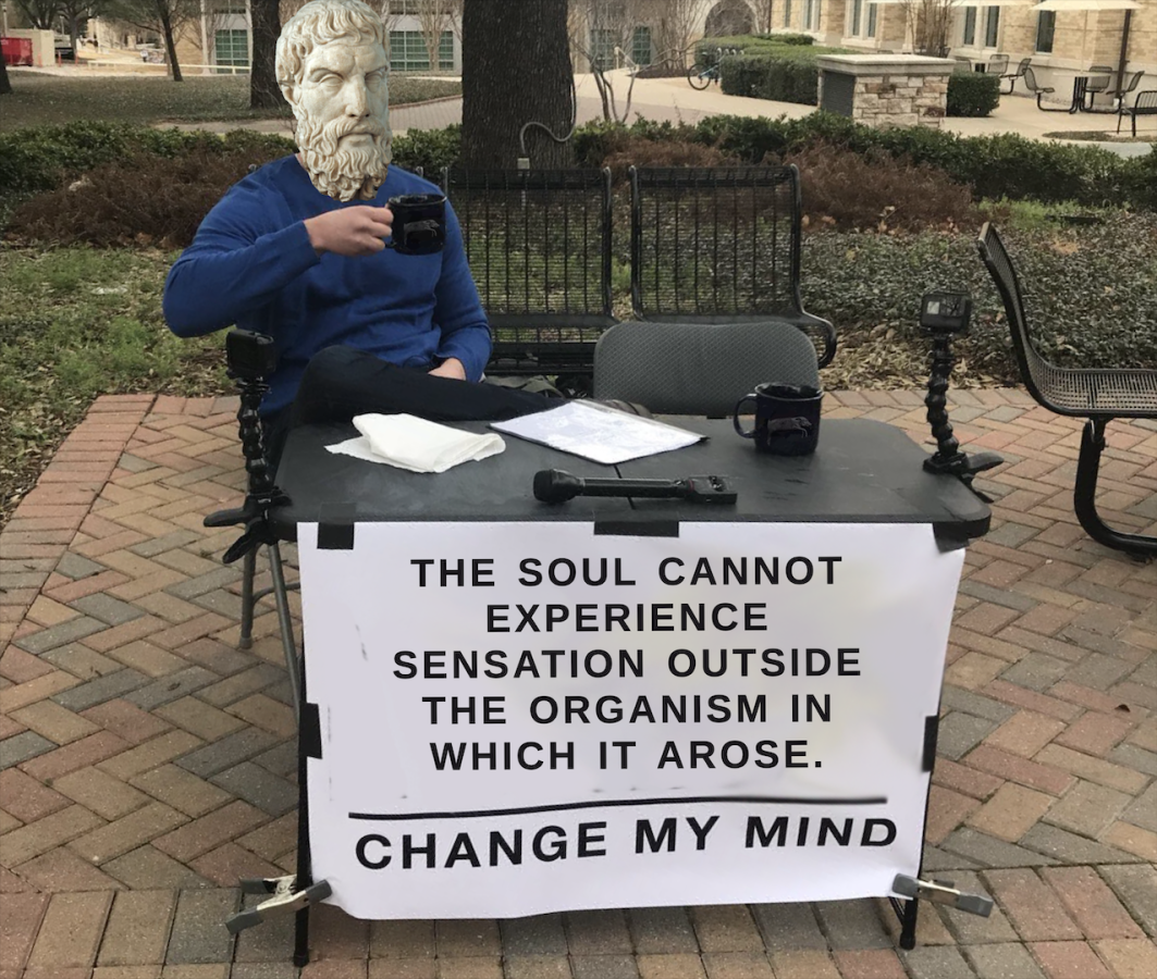A Disembodied Soul Cannot Experience: Change My Mind
