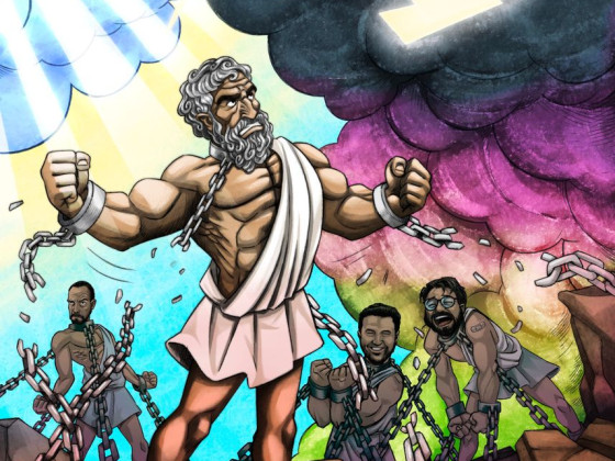 Epicurus Breaking the Chains of Religion - By David Baldoni