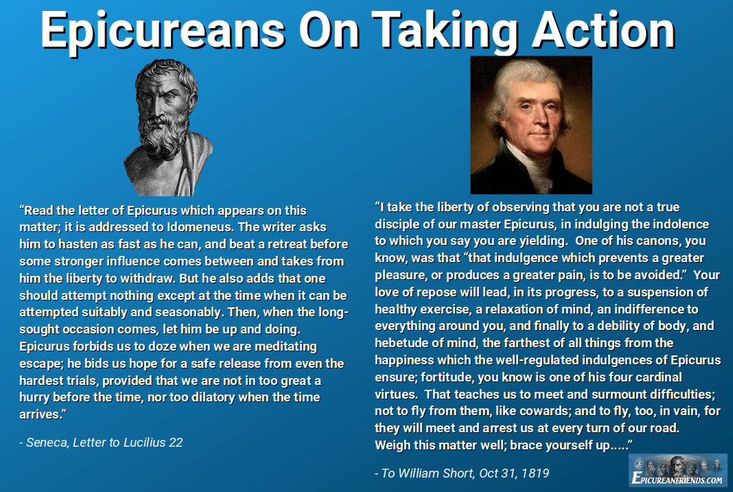 Epicureans On Taking Action