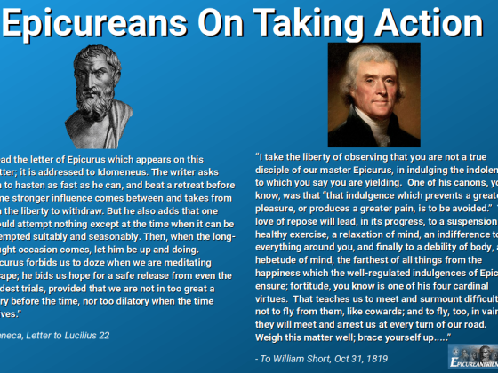 Epicureans On Taking Action