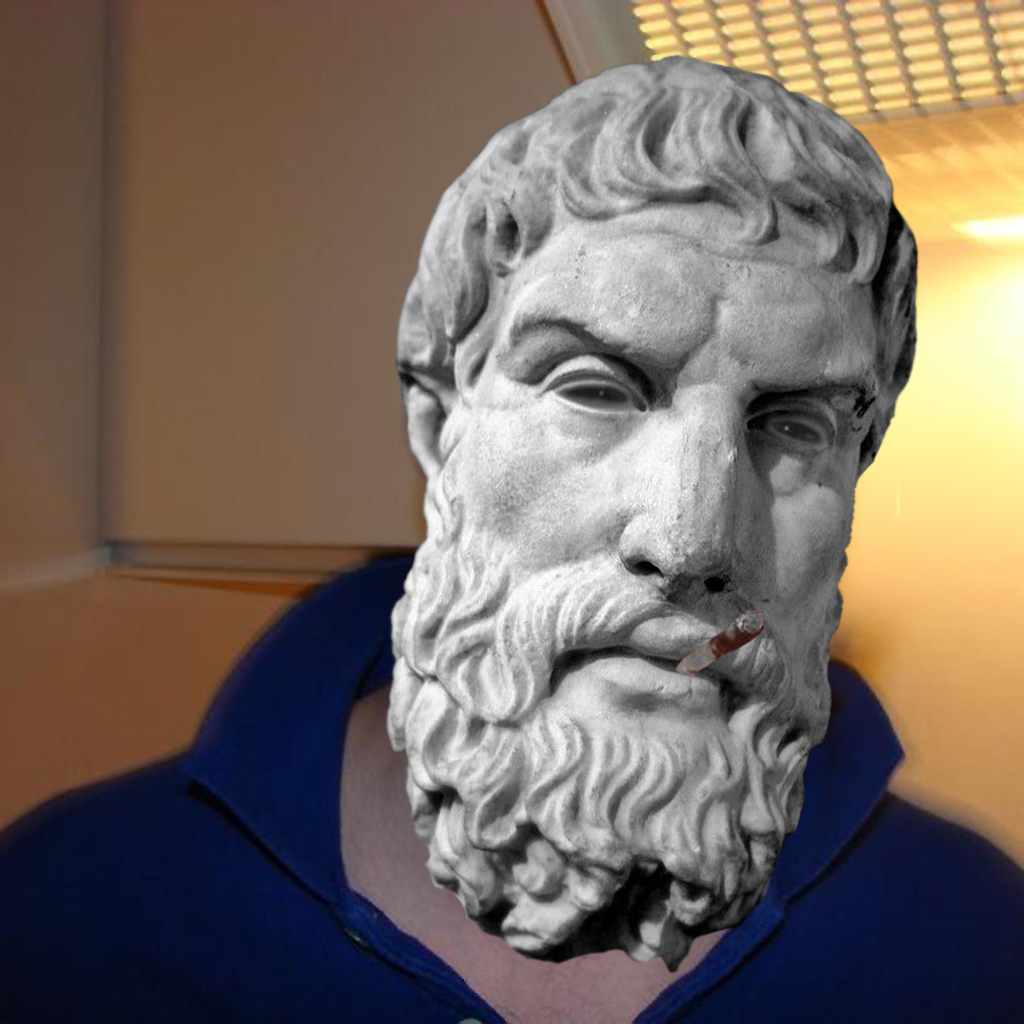 Good Guy Epicurus Meme Template