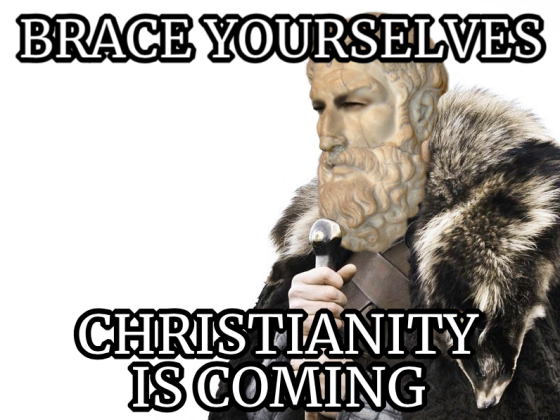 Christianity Is Coming