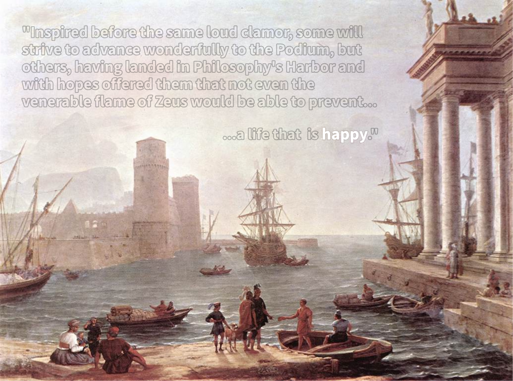 Departure of Odysseus from the Land of the Phaeacians by Claude Lorrain