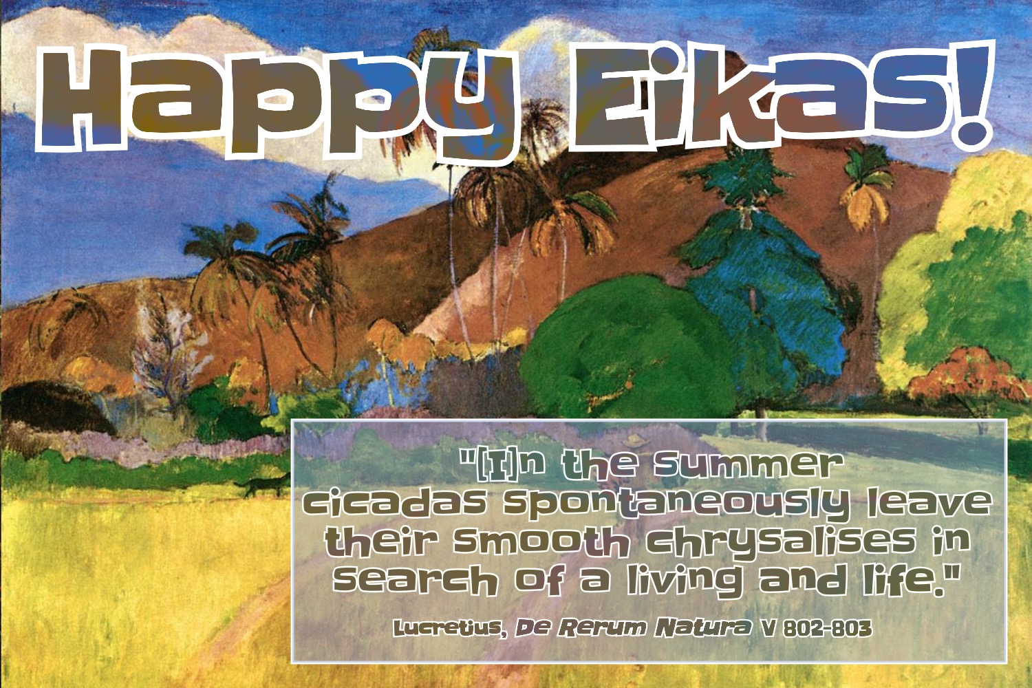 Happy June Eikas!