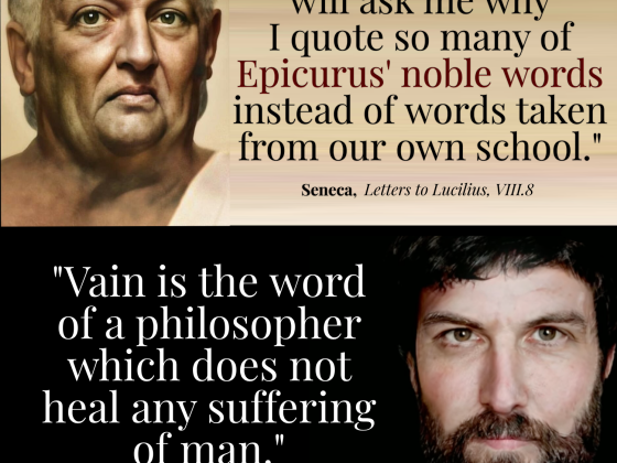 Epicurus' Noble Words