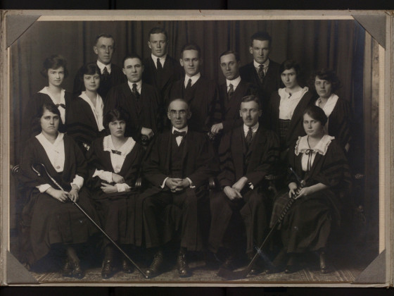 Norman DeWitt - 1922 "Class Executive" Photo - Victoria College