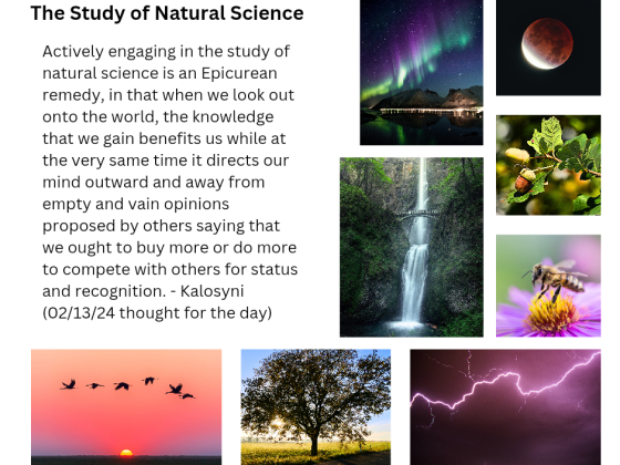 The Active Study of Natural Science