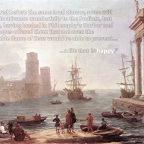 Departure of Odysseus from the Land of the Phaeacians by Claude Lorrain