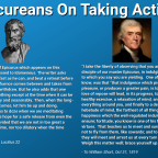 Epicureans On Taking Action