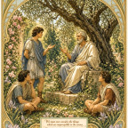 Epicurus Teaching Natural Physics