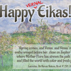 Happy Vernal Eikas!