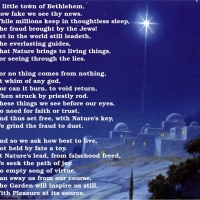 A Seasonal Thought Re: “Fake News” O Little Town 2016  1 1