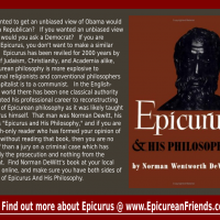 Before You Reach A Verdict, Read:  Norman DeWitt’s “Epicurus And His Philosophy” EAHPMeme