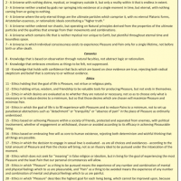 Handout – “Major Characteristics of the Epicurean View of Life” MajorCharacteristics