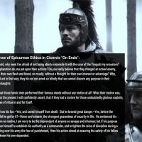 Torquatus’ Defense Of Epicurean Ethics – The Fighting Epicurean Torquatus